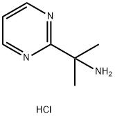 2-Pyrimidinemethanamine, α,α-dimethyl-, hydrochloride (1:1)|2-嘧啶-2-异丙基-2-胺盐酸盐