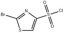 2-Bromo-4-thiazolesulfonyl chloride Struktur