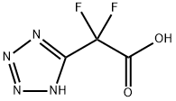 Α,Α-二氟-2H-四唑-5-乙酸 结构式