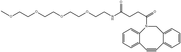 m-PEG4-DBCO Structure