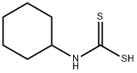Carbamodithioic acid, N-cyclohexyl- Struktur