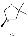 Pyrrolidine, 2,2,4-trimethyl-, hydrochloride (1:1), (4R)-|(R)-2,2,4-三甲基吡咯烷(盐酸盐)