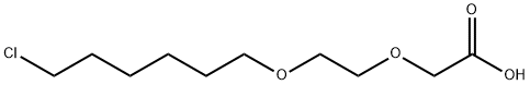 Acetic acid, 2-[2-[(6-chlorohexyl)oxy]ethoxy]-,2231744-57-1,结构式