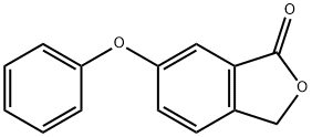 6-Phenoxyisobenzofuran-1(3H)-one Struktur