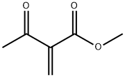 Butanoic acid, 2-methylene-3-oxo-, methyl ester Struktur