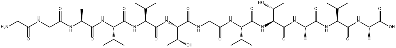 α-突触核蛋白（67-78） 结构式