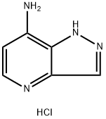 1H-吡唑并[4,3-B]吡啶-7-胺盐酸盐,2243514-77-2,结构式