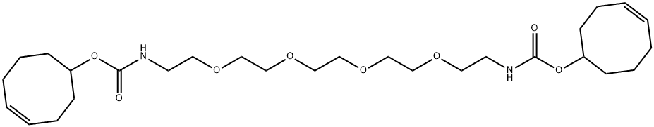 反式环辛烯-四聚乙二醇-反式环辛烯, 2243569-23-3, 结构式