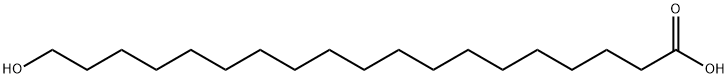 19-羟基十九酸 结构式