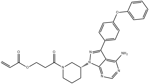 依鲁替尼杂质24, 2244619-11-0, 结构式
