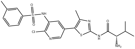 CHMFL-PI3KD-317 Structure