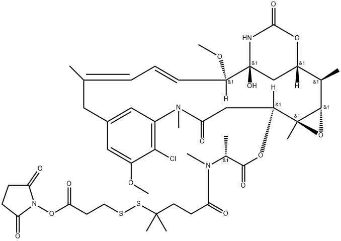 DM4-SPDP,2245698-48-8,结构式