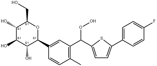 卡格列净过氧化氢杂质,2247196-28-5,结构式