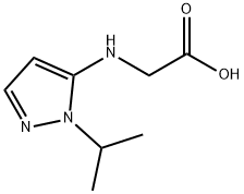 N-(1-isopropyl-1H-pyrazol-5-yl)glycine 结构式