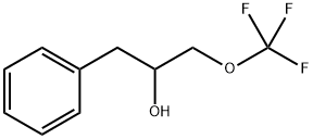 1-phenyl-3-(trifluoromethoxy)propan-2-ol 结构式