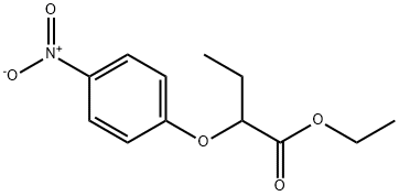 ethyl 2-(4-nitrophenoxy)butanoate Struktur