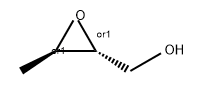 Oxiranemethanol, 3-methyl-, (2R,3R)-rel- Struktur