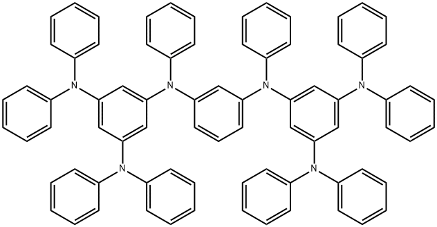 N1,N1'-(1,3-phenylene)bis(N1,N3,N3,N5,N5-pentaphenylbenzene-1,3,5-triamine),2252517-96-5,结构式