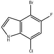 2254168-91-5 4-溴-7-氯-5-氟-1H-吲哚