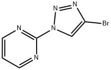 2256748-88-4 Pyrimidine, 2-(4-bromo-1H-1,2,3-triazol-1-yl)-