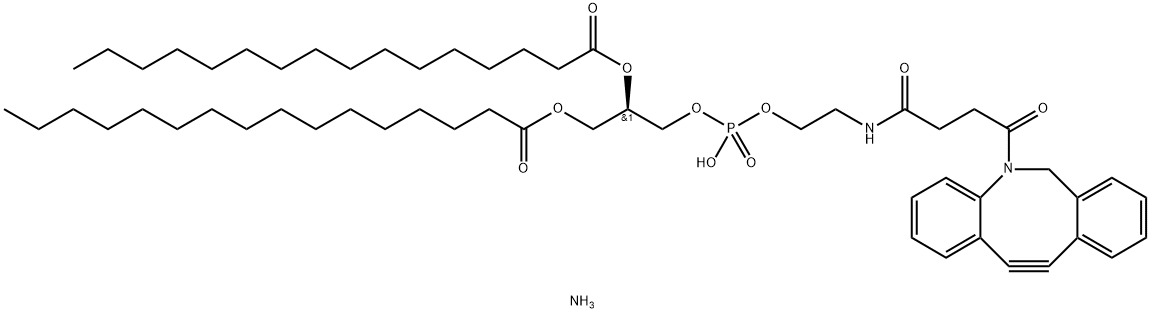 16:0 DBCO PE Structure