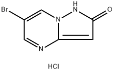 6-溴吡唑并[1,5-A]嘧啶-2(1H)-酮盐酸盐, 2260937-84-4, 结构式