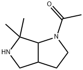 1-(6,6-Dimethylhexahydropyrrolo[3,4-b]pyrrol-1(2H)-yl)ethan-1-one 化学構造式