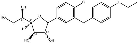 Dapagliflozin Impurity 14 化学構造式