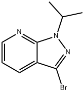 3-溴-1-(丙烷-2-基)-1H-吡唑并[3,4-B]吡啶,2271475-34-2,结构式