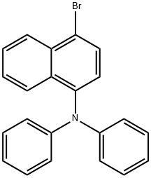 1-Naphthalenamine, 4-bromo-N,N-diphenyl-|1-Naphthalenamine, 4-bromo-N,N-diphenyl-