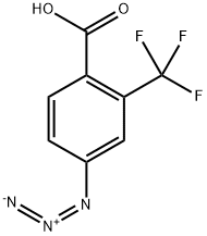 Benzoic acid, 4-azido-2-(trifluoromethyl)-|4-叠氮-2-(三氟甲基)苯甲酸