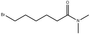 Hexanamide, 6-bromo-N,N-dimethyl- Structure
