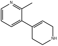 3,4′-Bipyridine, 1′,2′,3′,6′-tetrahydro-2-methyl- Structure