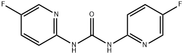 1,3-Bis(5-fluoropyridin-2-yl)urea Struktur