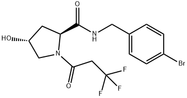 Fluorinated VHL Spy Molecule 4 Structure