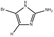 5-bromo-1H-imidazol-4-d-2-amine Structure