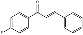 2-Propen-1-one, 1-(4-fluorophenyl)-3-phenyl-, (2E)- Struktur