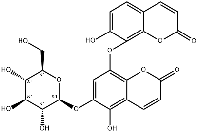 黄瑞香苷B,2300952-67-2,结构式