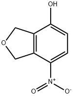 7-Nitro-1,3-dihydroisobenzofuran-4-ol Structure