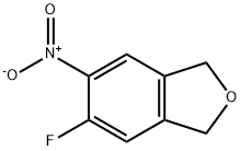 5-Fluoro-6-nitro-1,3-dihydroisobenzofuran Structure