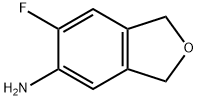 6-Fluoro-1,3-dihydroisobenzofuran-5-amine Struktur