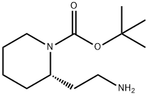 (S)-2-(2-氨基乙基)哌啶-1-甲酸叔丁酯,2306255-57-0,结构式