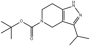 tert-butyl 3-isopropyl-1,4,6,7-tetrahydropyrazolo[4,3-c]pyridine-5-carboxylate|tert-butyl 3-isopropyl-1,4,6,7-tetrahydropyrazolo[4,3-c]pyridine-5-carboxylate