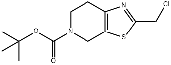 tert-butyl 2-(chloromethyl)-6,7-dihydro-4H-thiazolo[5,4-c]pyridine-5-carboxylate|tert-butyl 2-(chloromethyl)-6,7-dihydro-4H-thiazolo[5,4-c]pyridine-5-carboxylate