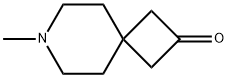 7-methyl-7-azaspiro[3.5]nonan-2-one Struktur