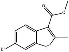methyl 6-bromo-2-methyl-benzofuran-3-carboxylate, 2306270-67-5, 结构式