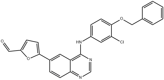 拉帕替尼杂质K,231278-83-4,结构式