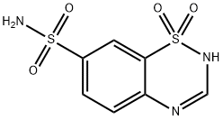 氢氯噻嗪杂质11,23141-75-5,结构式