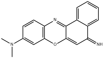 5H-Benzo[a]phenoxazin-9-amine, 5-imino-N,N-dimethyl- Structure