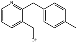 3-Pyridinemethanol, 2-[(4-methylphenyl)methyl]- Struktur